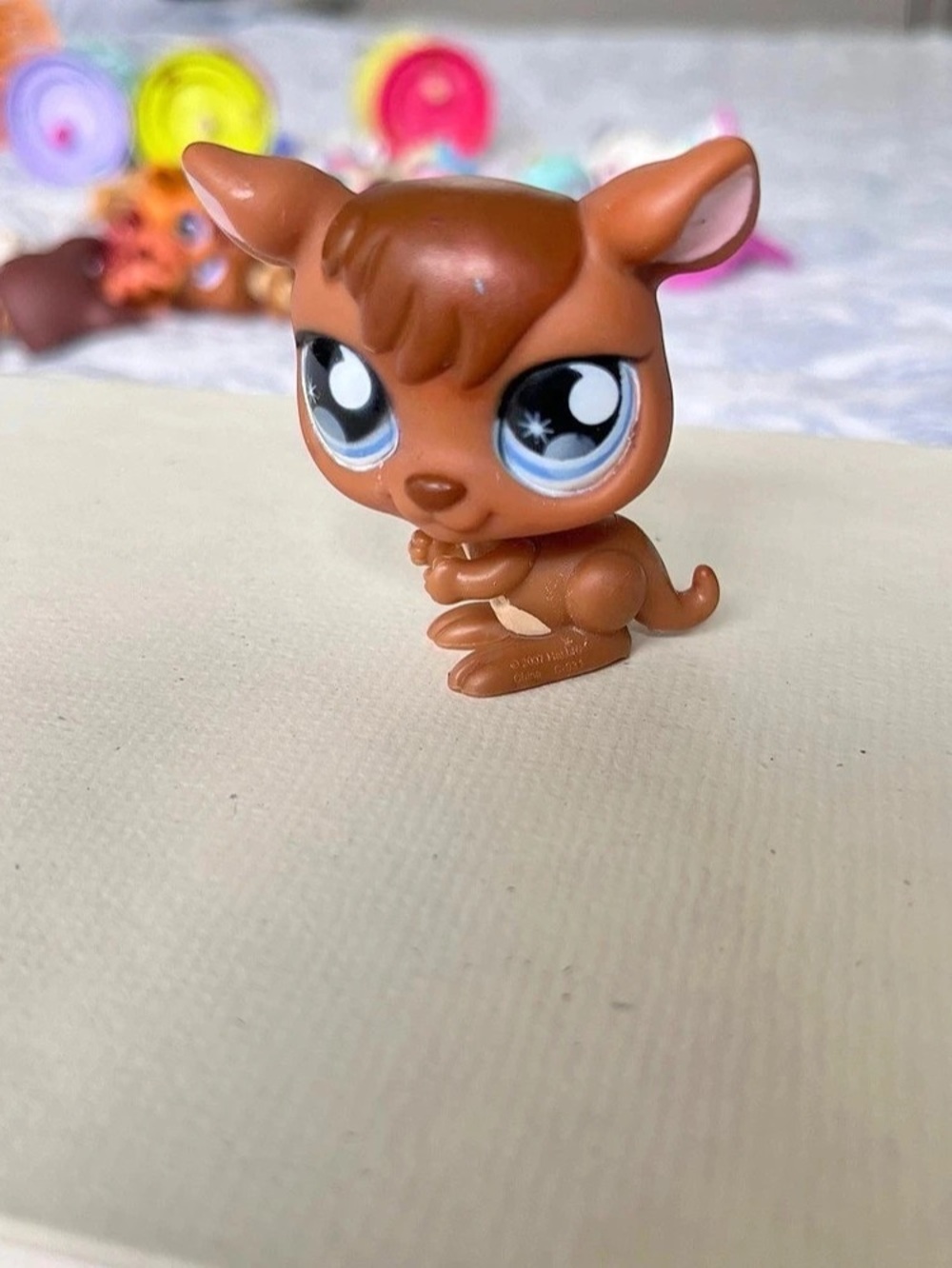Hasbro Littlest Pet Shop Kangaroo #682 Brown Toy Figure